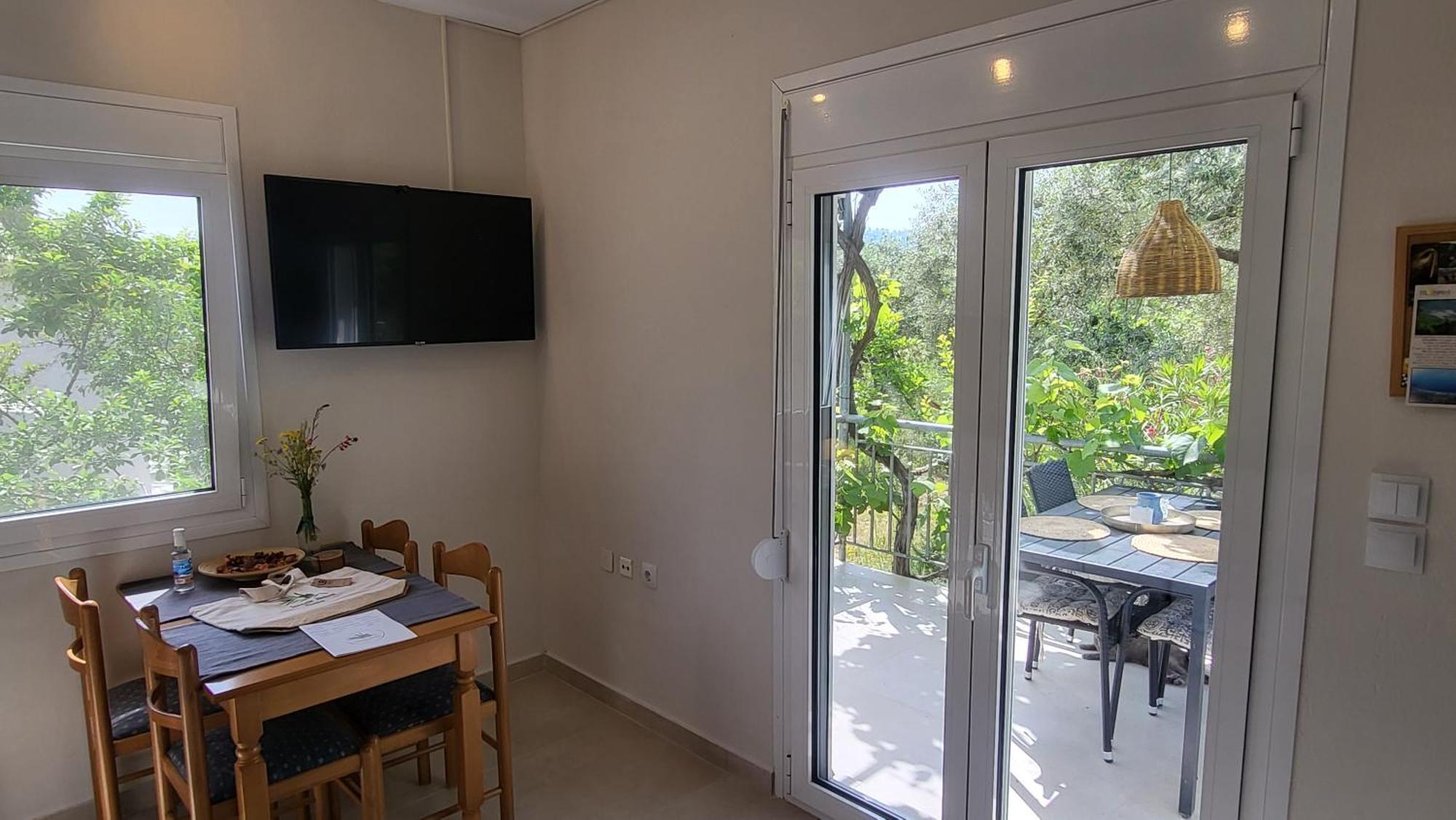 Ioannis Houses - Gemuetliches Ferienhaus Im Olivenhain Skala Potamia  Habitación foto