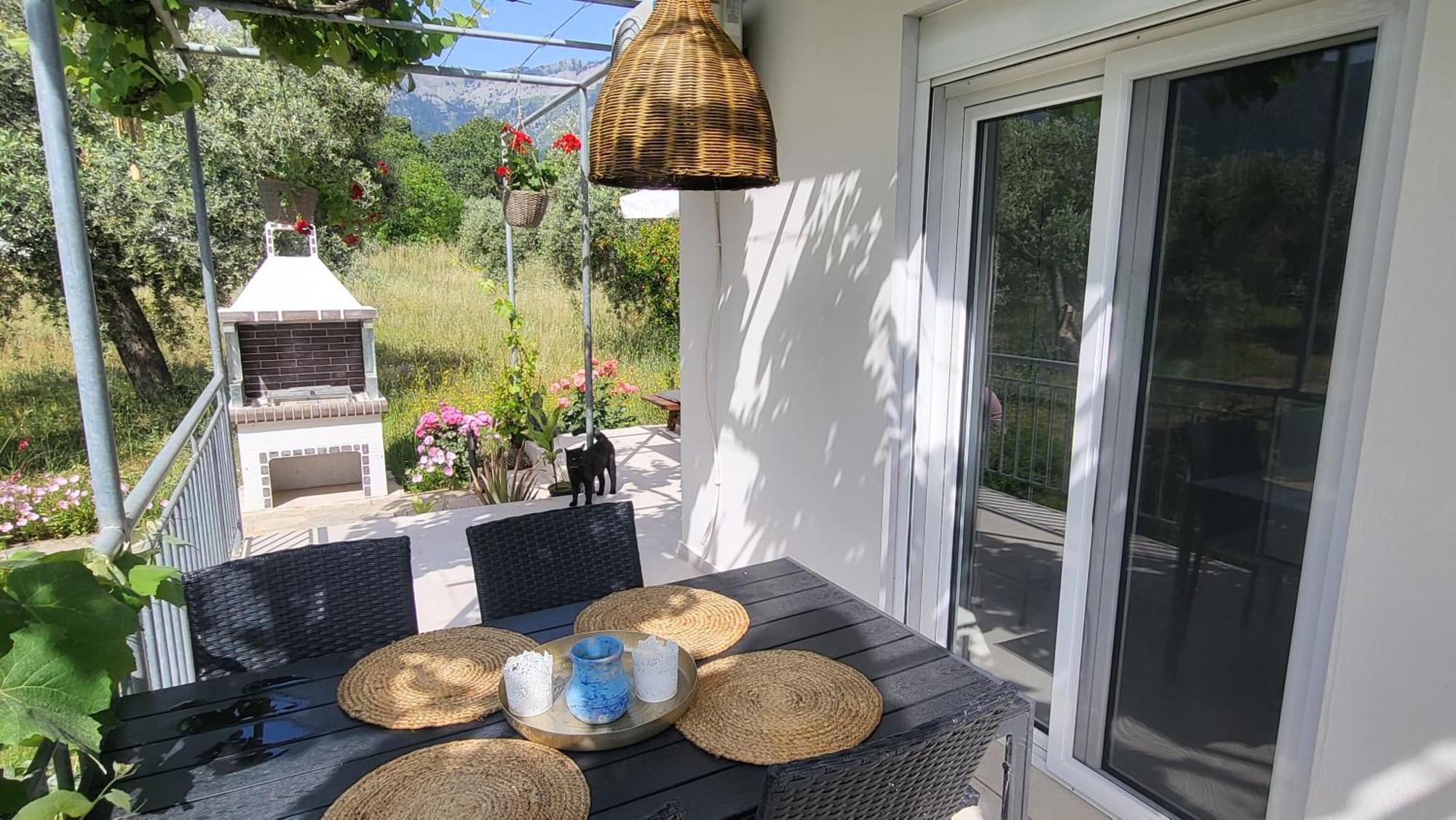Ioannis Houses - Gemuetliches Ferienhaus Im Olivenhain Skala Potamia  Habitación foto